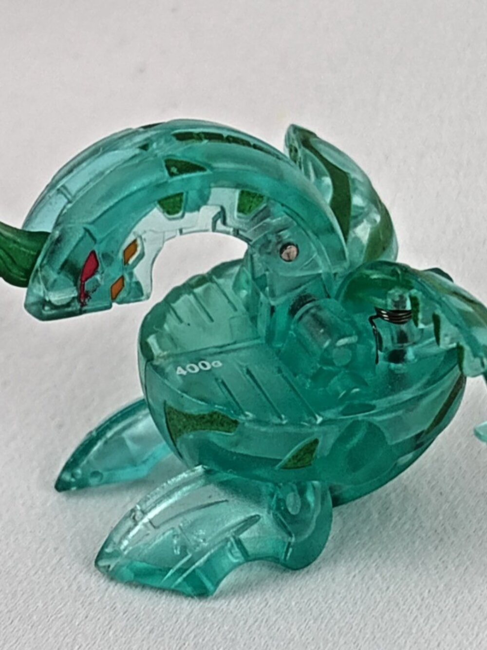 Bakugan B1 Translucent Ventus Dragonoid 400G Clear Battle Brawlers Rare